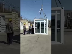 Staalstructuur 20ft Voorafgemaakte huizen gemakkelijke en snelle installatie mogelijk