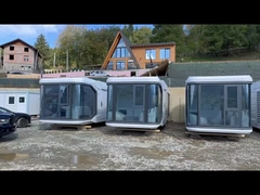 Milieuvriendelijke capsulecontainer huis prefab buiten kantoor Pod