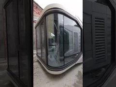 Branddichte capsule geprefabriceerde Glamping Pods Huizen 29,6m2