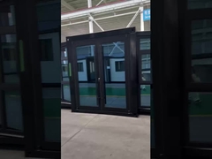 Grade 8 aardbevingsbestendige 20FT voorgebouwd huis met gebroken brug aluminium raam