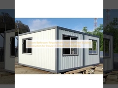 Maatwerk Badkamervereiste Hoogbouw Staalconstructie voor Huis in Stedelijke Hoogbouw