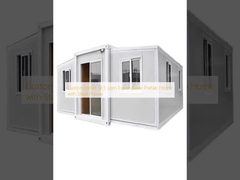 Aanpasbare 18,5 m² Uitbreidbare Prefab Woning met Stalen Frame