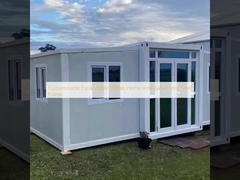 Aanpasbare, uitbreidbare prefab woning met gegalvaniseerd stalen frame