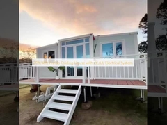 20ft/40ft Prefab Vouwbaar Huis met CE/UL Elektrisch Systeem