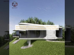 Wand Rotswol Sandwichpaneel Moderne Ruimte Pod Hoofdstructuur Stalen Sandwichpaneel voor Moderne Woonoplossingen