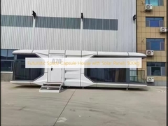 Futuristische Ruimtecapsule Huis met Zonnepanelen 500kg