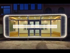 Glijdende opvouwbare Apple Cabin 20m2 Capsule House 5,4 ton