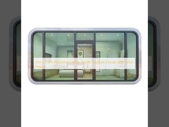 6m x 3.3m Aluminium Apple Capsule House met zonne-energie