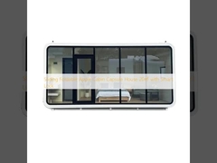 Schuifbare Opvouwbare Apple Hut Capsule Huis 20㎡ met Slimme Vergrendeling