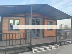 Brandwerende prefab vouwhuis met PVC schuifraam