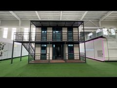 Twee-laags 20ft containerwoning