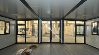 Opvouwbare 20ft container thuis, eenvoudige installatie