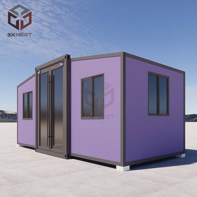 kopen Moderne staal mobiele uitbreidbare prefab huis voorgebouwd modulair huis online manufacture
