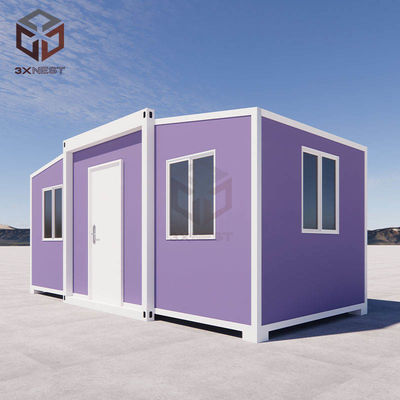 kopen Geïsoleerde uitbreidbare prefab huizen 10ft container huis online manufacture