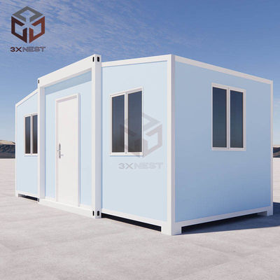 kopen Samengesteld twee slaapkamers prefab uitbreidbaar mobiele huis 10ft online manufacture