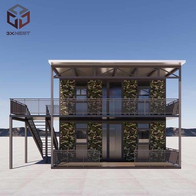 kopen Aanpasbaar interieurontwerp 40ft uitbreidbare container huis met twee kamers 20-30 jaar duurzaamheid online manufacture