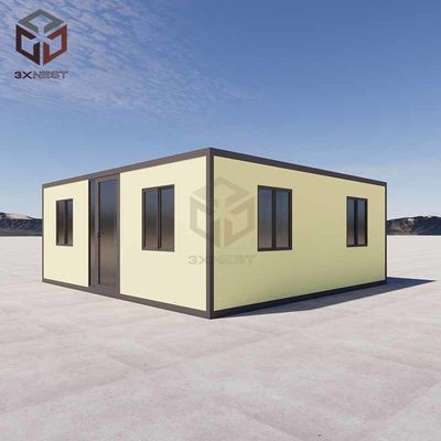 kopen 40ft uitbreidbare prefab vouwbare container huizen schuilplaats snelle assemblage online manufacture