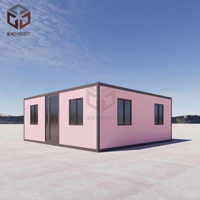 kopen Voorgebouwd flat pack 20ft uitbreidbaar container huis met Ensuite PVC vloer online manufacture