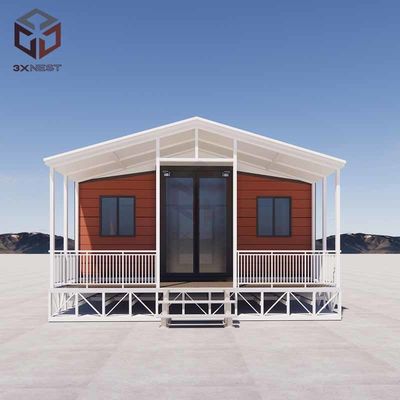 kopen Geïsoleerde opvouwbare opvouwbare 20ft containerhuis staalstructuur online manufacture