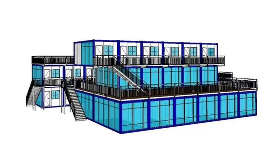 kopen Gegalvaniseerd staal modulair uitklapbaar uitbreidbaar Starter Home gepersonaliseerd online manufacture