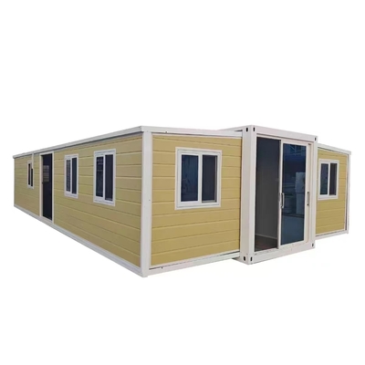 kopen White Expandable Prefab Homes with Customizable Size and Steel Construction online manufacture