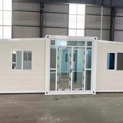 kopen Brandbestendig staal prefab vouwhuis 20ft 40ft online manufacture