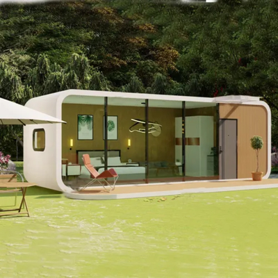 kopen Aluminiumlegering Apple Capsule Huis met WiFi en 20㎡ Vloeroppervlakte online manufacture