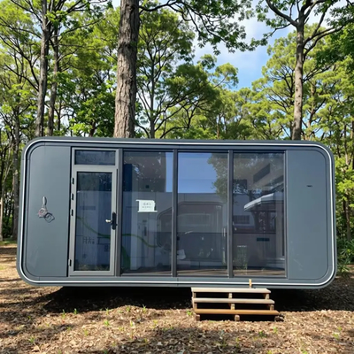 kopen Aluminiumlegering Apple Capsule Huis 6m x 3.3m Op Zonne-energie online manufacture