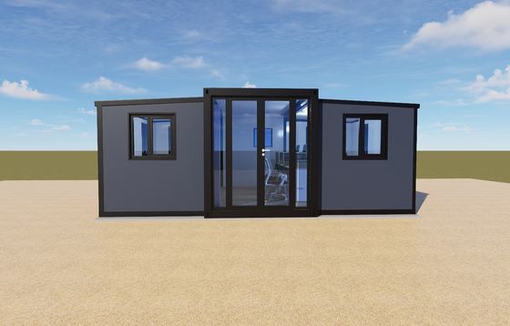 kopen Expandable Prefab Homes with Floor Permitted Loading of 2 KN/m2 White Color and Waterproof Paint Sealed Edges online vervaardiging