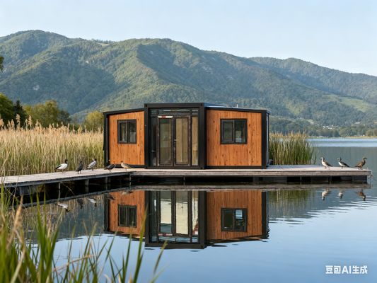 kopen Foldable 20ft Container Featuring Bathroom Wet-Dry Separation and Thermal-break Aluminum Window for Space Utilization online manufacture