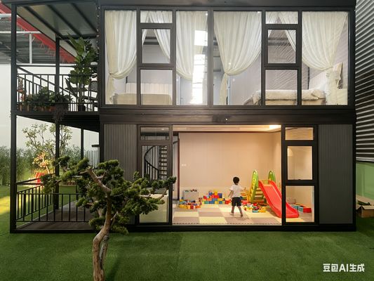 kopen 2 KN/m2 Vloer toegestane lading Uitbreidbaar scheepvaartcontainerhuis met sterke en duurzame duurzaamheid online manufacture