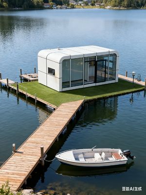 kopen Slimme huis functies in Apple Capsule House Totaal nettogewicht 5,4 ton Geschikt voor 2 personen online vervaardiging