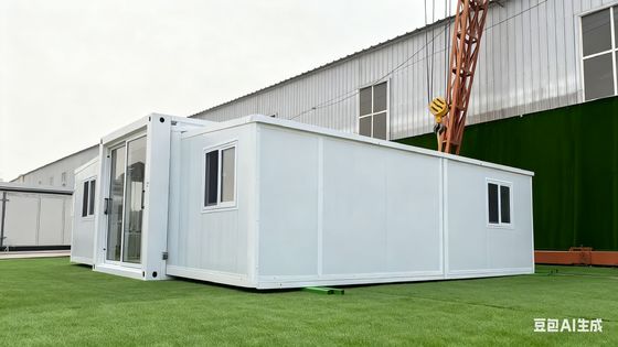 kopen Foldable 20ft Container with L5900*W2200*H2480mm Folding Size, 0.60KN/M² Wind Resistance and 2.0mm Top Beam Bending Parts online vervaardiging