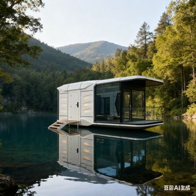 kopen Modern Space Pod with 9mm European Pine Board 3400mm Height Accommodating 2 People online vervaardiging