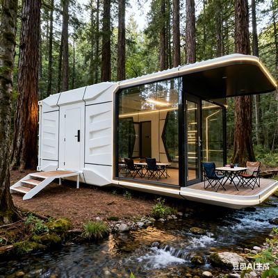 kopen Space-29 One Bedroom Space Capsule House with External Dimension L8560 * W3460 * H3400 online vervaardiging