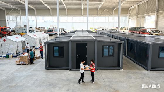 kopen Aanpasbare Scheepscontainerwoningen met Standaard Elektrische Verdeling online vervaardiging