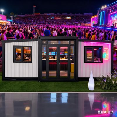 kopen Modern Style Foldable Modular Homes with Plastic Steel Sliding Window and Optional Color in Folded Size L2950*W2200*H2480 online vervaardiging