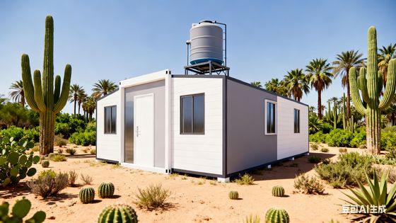 kopen 30 Feet Model Prefab Folding House with 3.75 Tons Total Net Weight and 75mm EPS Wallboard Thickness online vervaardiging