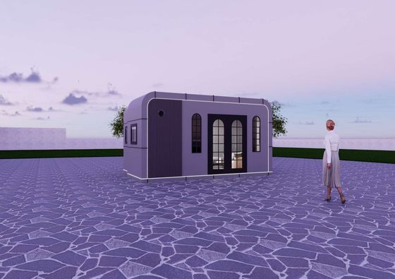 kopen Expanded Dimensions Apple Capsule House with 21.26㎡ Floor Area and Load Capacity for 2 Sets in 40ft Container online vervaardiging