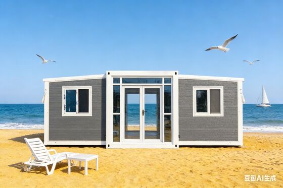 kopen Opvouwbare 20ft container met gegalvaniseerd licht staal frame weerbestand en aanpasbare lay-out voor modern leven online vervaardiging