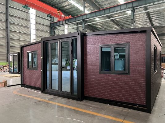 kopen 75mm EPS Sandwichpanelen Opvouwbare 20ft Container met Windweerstand 4,18 KN/M² en Seismische Prestatieklasse 8 online vervaardiging