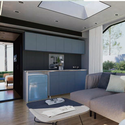 Draagbaar Ruimte Capsule Huis 8 Ton met Gegalvaniseerd Stalen Frame