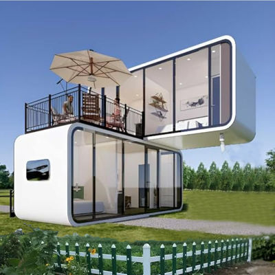 6m Apple Capsule House Cabin Container gegalvaniseerd staalstructuur