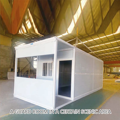 Eco-vriendelijk Prefab Kleine vouwhuis Caravan Container Weerbestendige