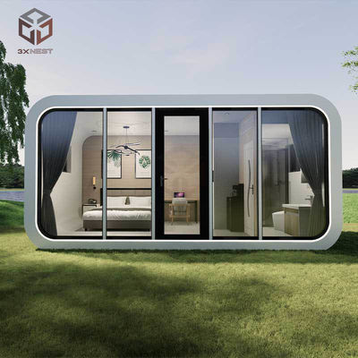 Roestvrij staal Appelcapsule House Home Accommodatie voor buiten avontuur