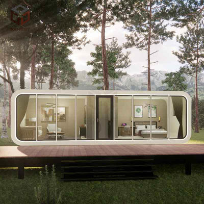 Waterdicht, voorgefabriceerd, voor 2 personen, Apple Aluminium Capsule House