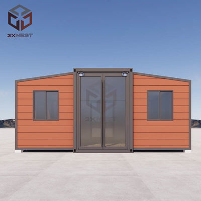 Veelzijdige uitbreidbare containercabine met aanpasbaar terras