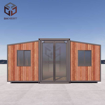 Opvouwbare modulaire opvouwbare containerwoningen brandwerende mobiele woonruimte