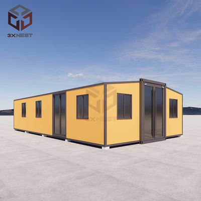 Op maat gemaakte uitbreidbare modulaire woning Terras Shelter Uitbreidingscontainerwoningen