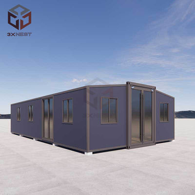 Compacte 40ft uitbreidbare container huis uitbreidbare huis opslagruimte